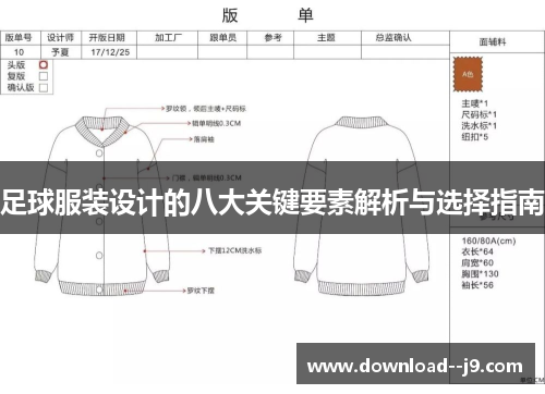 足球服装设计的八大关键要素解析与选择指南
